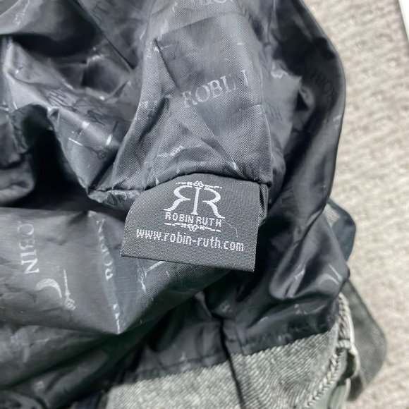 Jamaica Women's Shoulder Bag 14" X 10" X 4" Gray Robin Ruth - ZIPPER DEFECT - Picture 8 of 13